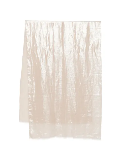 Brunello Cucinelli fringed scarf Neutrals MSCDAGL01CFM75