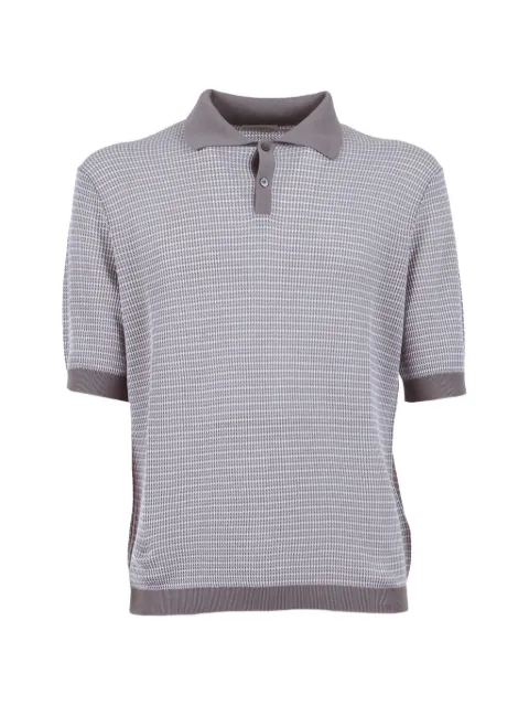 Ballantyne short-sleeve polo shirt Grey B2W25316C01