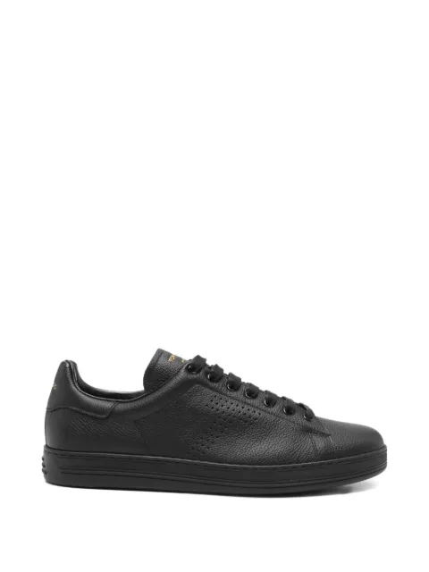 TOM FORD perforated sneakers Black J1507LCL045L