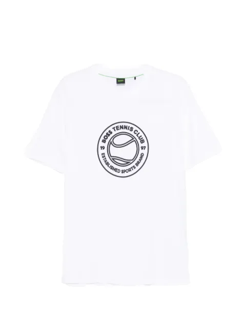 BOSS graphic-print T-shirt White 50553648