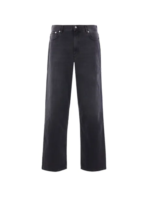 Séfr button-fastening five-pocket jeans Grey WIDECUTCRE