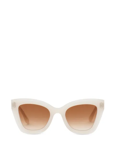 Isabel Marant Eyewear Louny cat-eye sunglasses White IM0050GSA2L02L