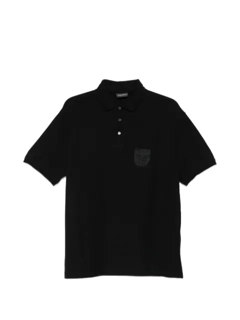 Emporio Armani short-sleeve polo shirt Black EM005363AF10497