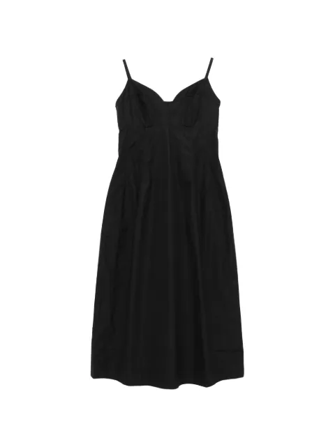 CO COLLECTION bustier-cut midi dress Black 4582LCSPCORE