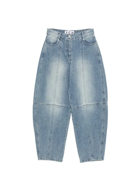 YCH seam-detail jeans Blue R26DB8022BL