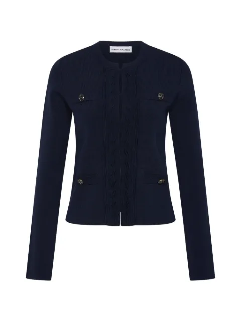Rebecca Vallance Ryne ruffled cardigan Blue 26013402