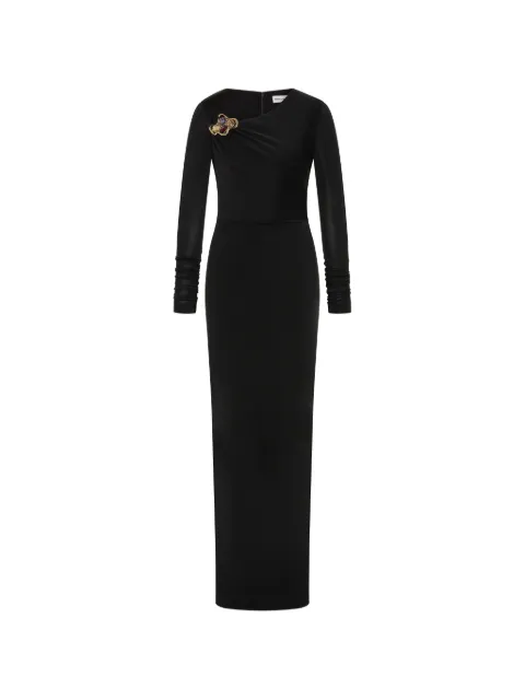 Rebecca Vallance ruched embellished dress Black 26011455