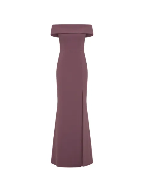 Rebecca Vallance Venice off-shoulder maxi dress Purple RVBR1920
