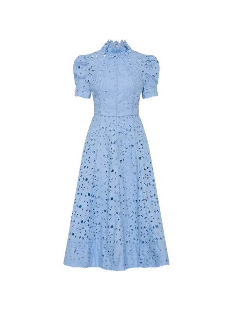 Rebecca Vallance Kitsu high-neck midi dress Blue 26011909