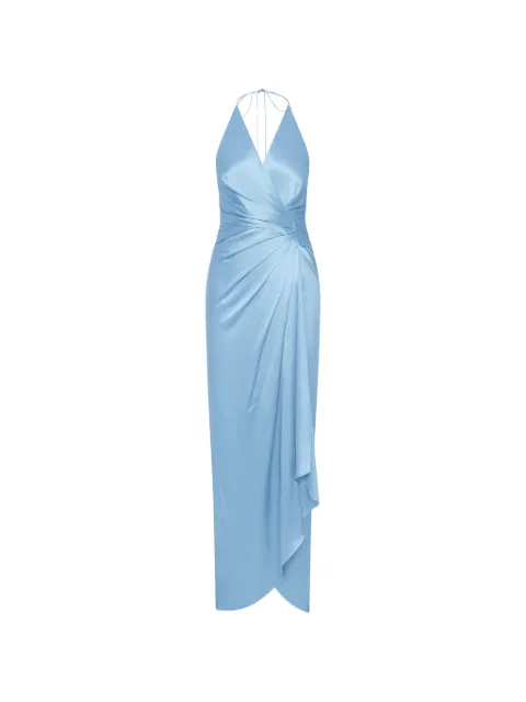 Rebecca Vallance Billy V-neck maxi dress Blue RVBR1519