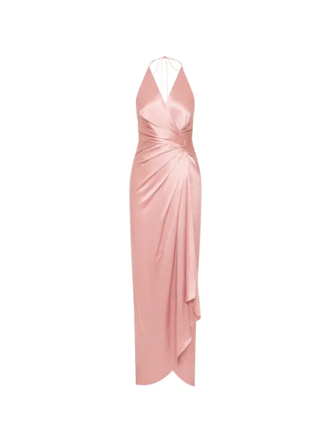 Rebecca Vallance Billy V-neck maxi dress Pink RVBR1519
