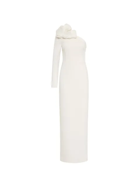 Rebecca Vallance Silas one-shoulder maxi dress White RVBR1468