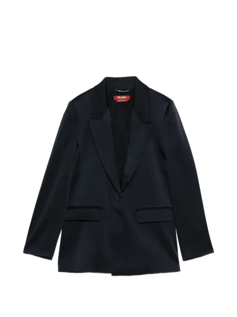 Max Mara Msealbino button single-breasted blazer Blue 2616041023600