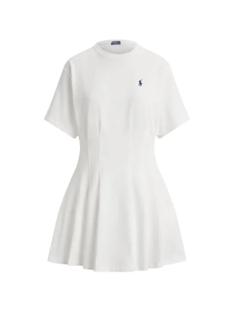 Polo Ralph Lauren pleated cotton jersey dress White 211A96342002