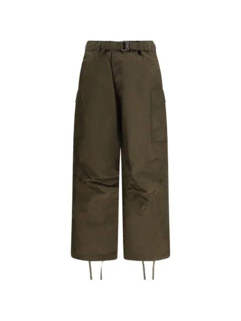 sacai twill cargo pants Green 2603915M
