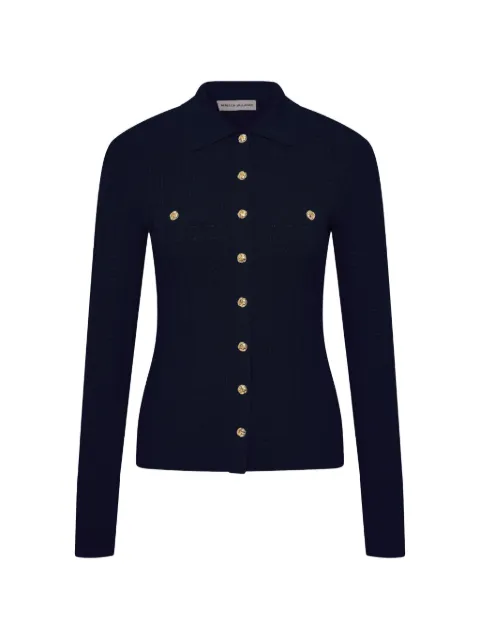 Rebecca Vallance Natalie button-embellished cardigan Blue 26012566