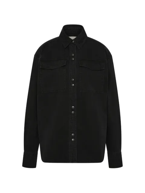 Rebecca Vallance pocket shirt Black RVD2581