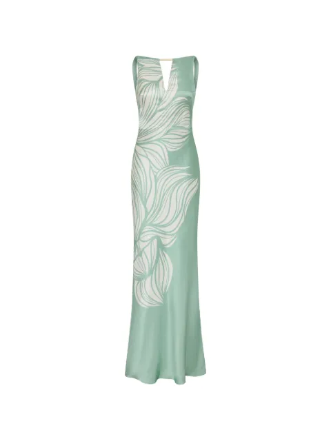 Rebecca Vallance Lalisa floral-print maxi dress Green 26011513