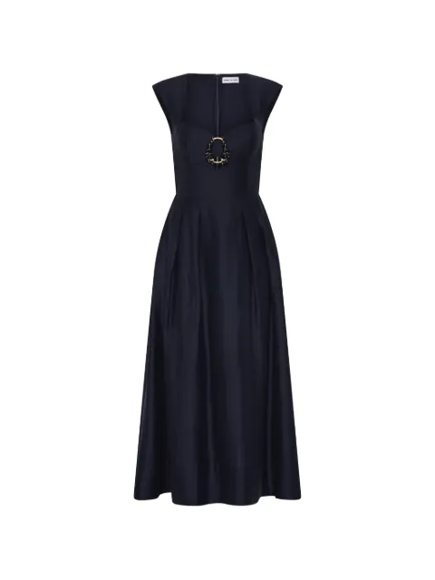 Rebecca Vallance Serenity O-ring midi dress Blue 26011549