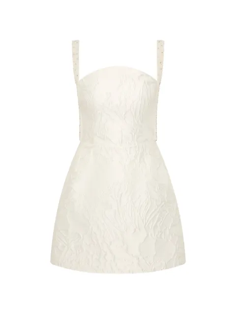 Rebecca Vallance Winslet beaded mini dress White RVBR1564
