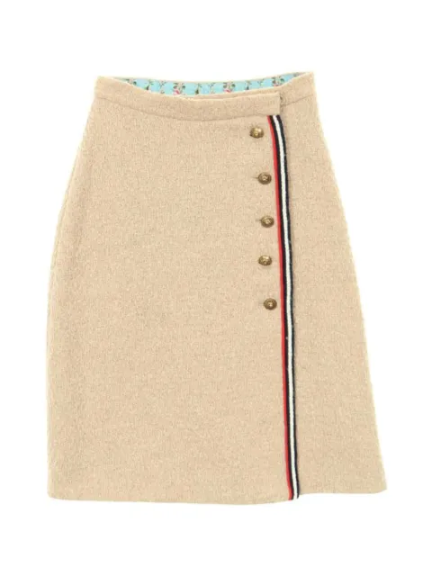 Gucci Pre-Owned 10s sherry line tweed skirt Neutrals 1032510