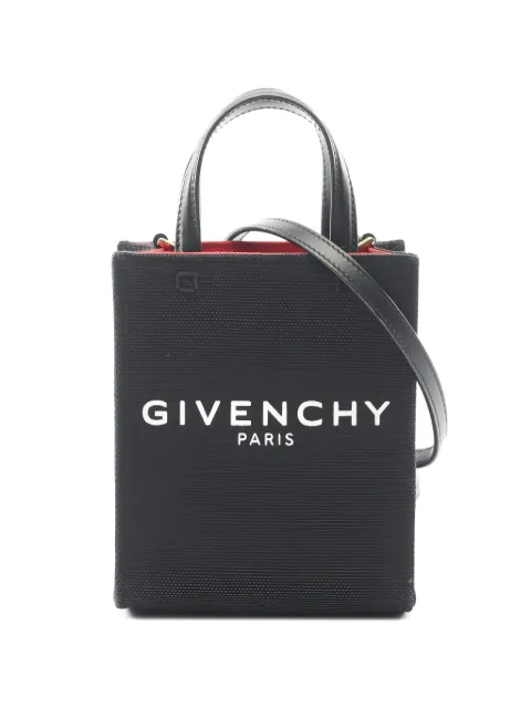 Givenchy Pre-Owned 2010s mini G tote bag Black 1038813