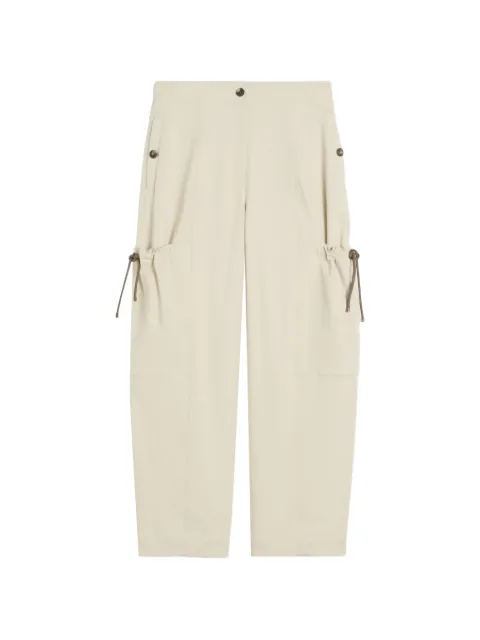 Max Mara drawstring pocket trousers Neutrals 2611131062600