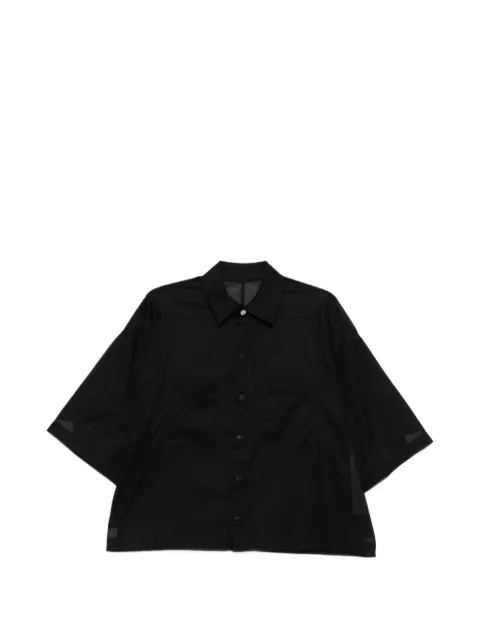 Rick Owens Tommy shirt Black RP01F6246CV