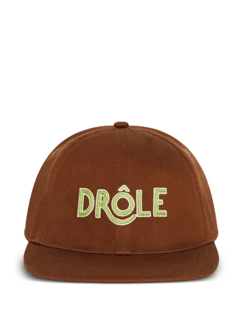 Drôle De Monsieur logo adjustable baseball cap Brown JCP196CO138CHO