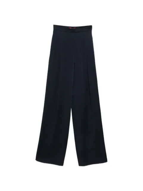 Max Mara Msecono pleated tailored trousers Blue 2616131023600