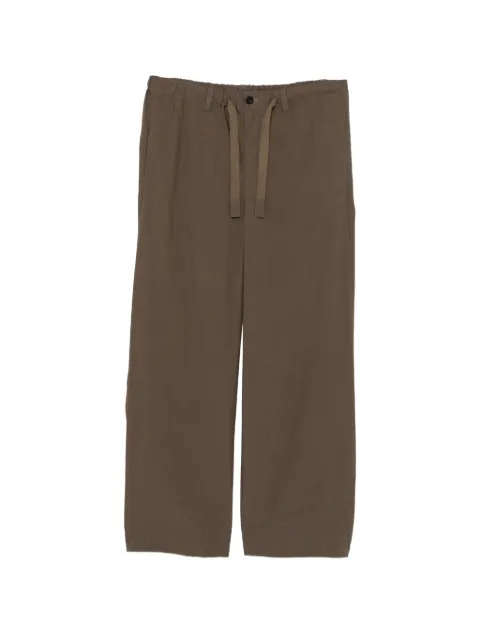 sacai Typewriter trousers Brown 2603923M