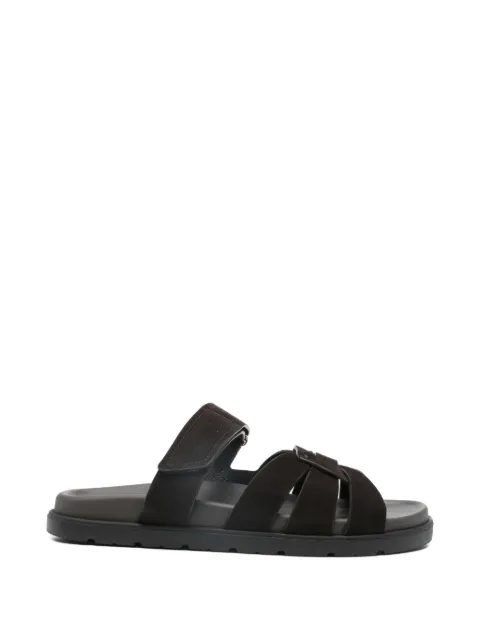 Doucal's woven suede sandals Brown DU8890MATIUF229