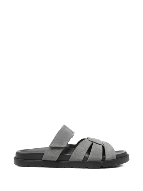 Doucal's Coco caged-design sandals Grey DU8890MATIUF229