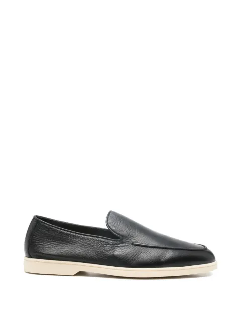 Doucal's leather loafers Blue DU3413NWMAUY054
