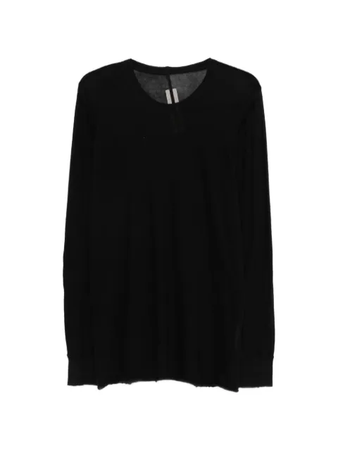 Rick Owens long-sleeve T-shirt Black RU01F2252UC