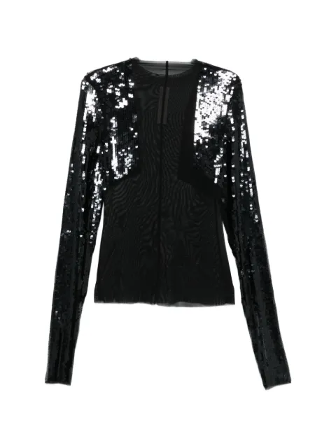Rick Owens Dennis top Black RP01F6264TUSEM2