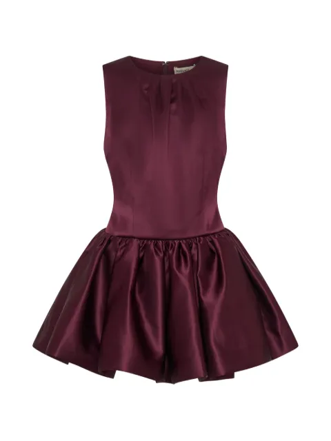 Nicholas Karina gathered mini dress Purple H25D2835AB