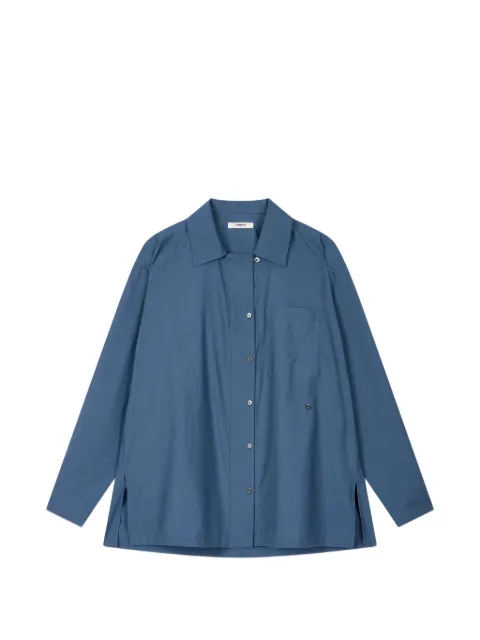 TOMBOY cheste-pocket shirt Blue 9106121103