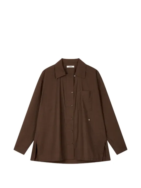 TOMBOY chest-pocket shirt Brown 9106121103