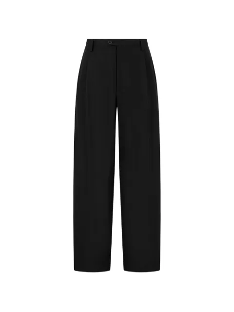 TOMBOY pintuck-detail trousers Black 9156131551