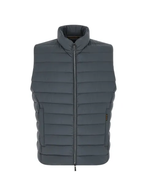 Moorer Calaf-S3 quilted gilet Grey MOUGI200313