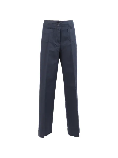 ASPESI lace-up trousers Blue G0120G208