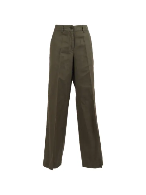 ASPESI buttoned trousers Green G0188G208