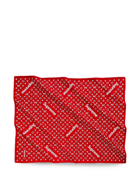 Supreme x Louis Vuitton Monogram blanket Red SU26861