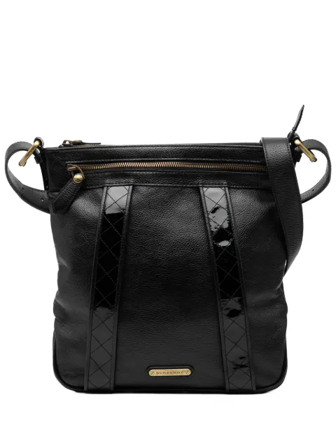 Burberry Pre-Owned 2000-2017 Leather crossbody bag Black T2GKQIPE3D5KIFVO