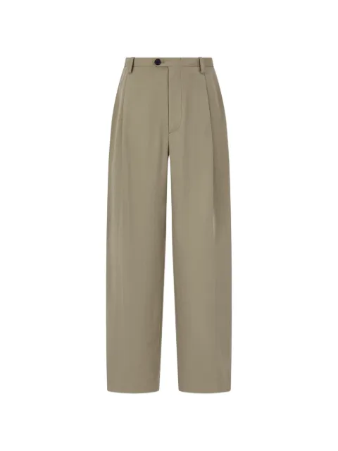 TOMBOY pintuck-detail trousers Neutrals 9156131551