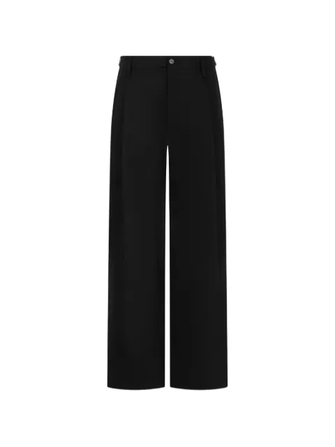 TOMBOY pintuck-detail trousers Black 9156231214
