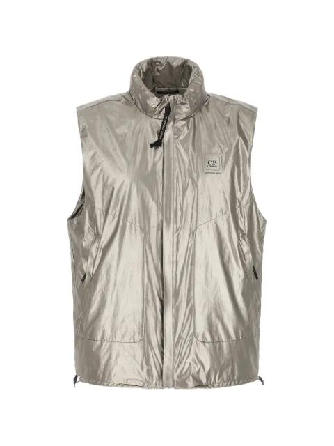 C.P. Company removable hood metropolis series vest Grey 20CLVE053A110550A050