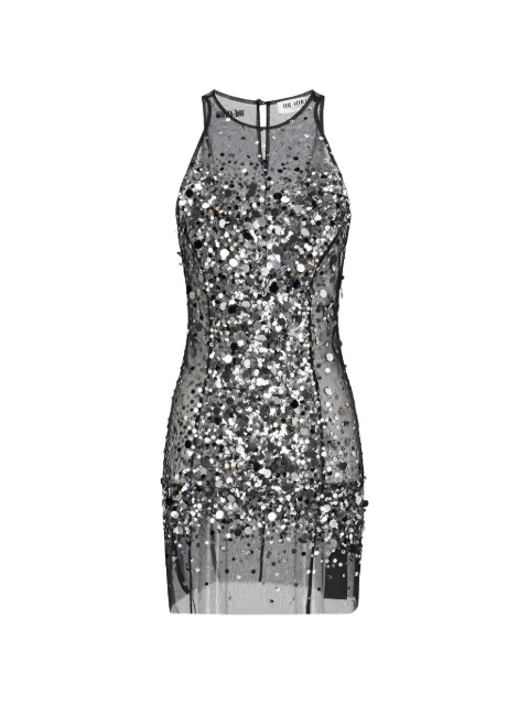 The Attico tulle sequin-embellished mini dress Black 260WCA00470PLL013RA