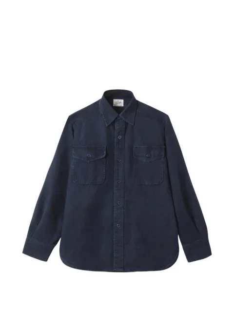 Fortela Cpo cotton shirt Blue CPOMA924BLU